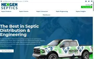 NexGen Septics of Rocklin website
