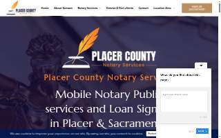 Placer County Notary Services Roseville CA