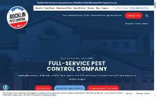 Rocklin Pest Control website