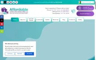 Affordable Homecare Associates LLC - Santa Rosa Caregivers website
