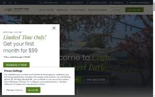 Cogir of Rohnert Park website