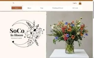SoCo In Bloom website