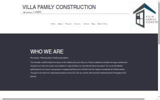 Villa Family Construction
