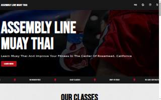 Assembly Line Muay Thai gym