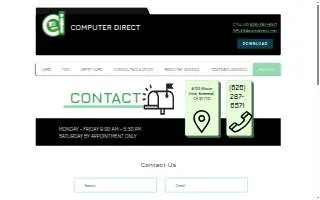 Computer Direct Inc website