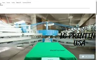 LC Printing USA website
