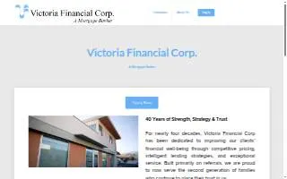 Victoria Financial Corp. of Rosemead website