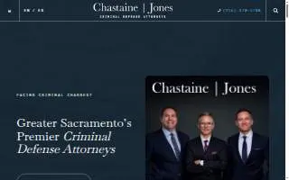 Chastaine Jones Criminal Defense Attorneys website