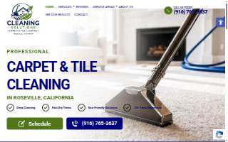 Cleaning Solutions Carpet & Tile Cleaning Roseville CA
