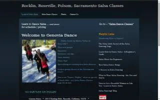Genovia Dance website