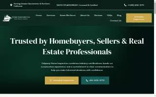Odyssey Home Inspection Inc. website