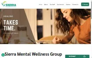 Sierra Mental Wellness Group website