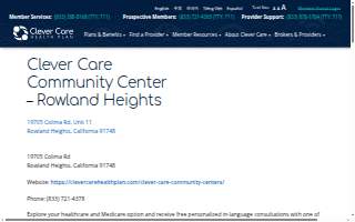 Clever Care Health Plan Community Center