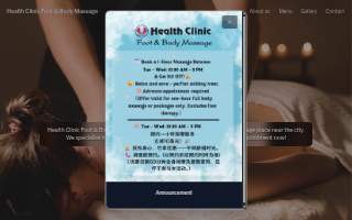 Health Clinic Foot & Body Massage