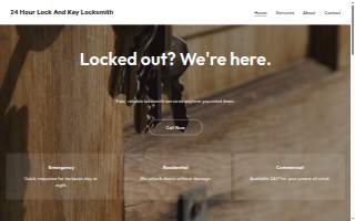 24 Hour Lock And Key Locksmith