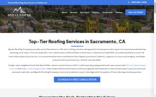 Apollo Roofing Company of Sacramento