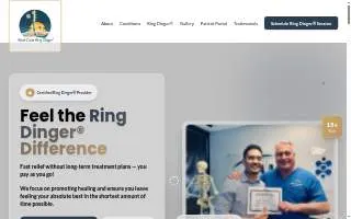 Bantique Chiropractic website