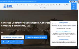 Concrete Contractors Sacramento