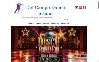 Del Campo Dance Studio website