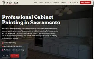 Essential Cabinet Painting website