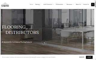 Flooring Distributors Sacramento website