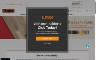 Flooring Liquidators of Sacramento website