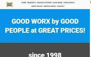 Good Roof Worx website