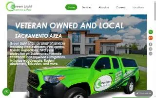 Green Light Termite and Pest - Sacramento website