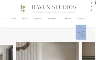 Haven Studios of Sacramento website