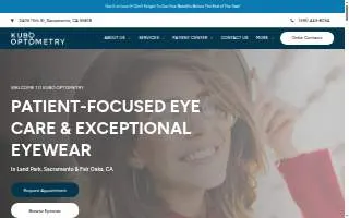 Kubo Optometry website