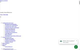 Lawnman Landscape of Sacramento website