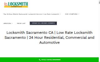 Low Rate Locksmith Sacramento