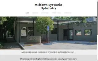 Midtown Eyeworks Optometry website