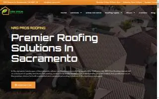NRG Pros of Sacramento website