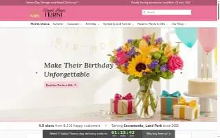 Royal Louis Florist website