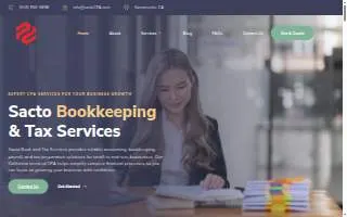 Sacramento CPA Tax & Business Services website