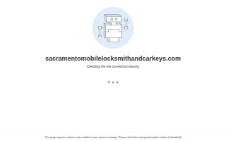 Sacramento Mobile Locksmith & Car Key