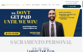Sacramento Personal Injury Lawyer Law Firm