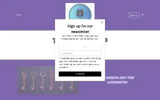 The Key Shop and More website