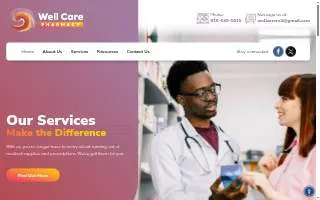 Well Care Pharmacy of Sacramento website