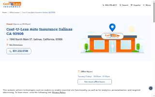 Cost-U-Less Insurance of Salinas