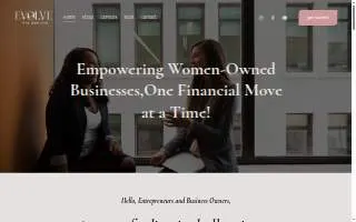 Evolve Tax & Accounting LLC website