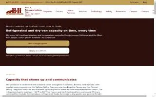 H & H Transportation, Inc website