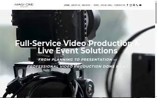 Mag One Productions website