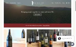 Scheid Vineyards - Isabelle's Vineyard website