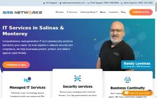 SRS Networks website