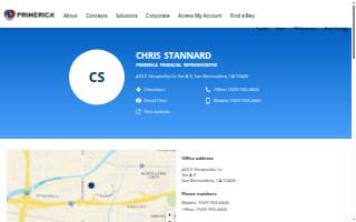 Chris Stannard: Primerica - Financial Services