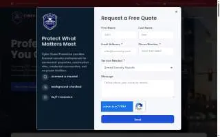 Cyber Guard Protection, Inc. website