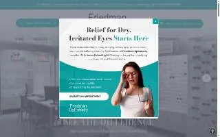 Friedman Optometry of San Bernardino website