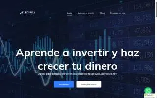 La Bolsa De Valores USA website